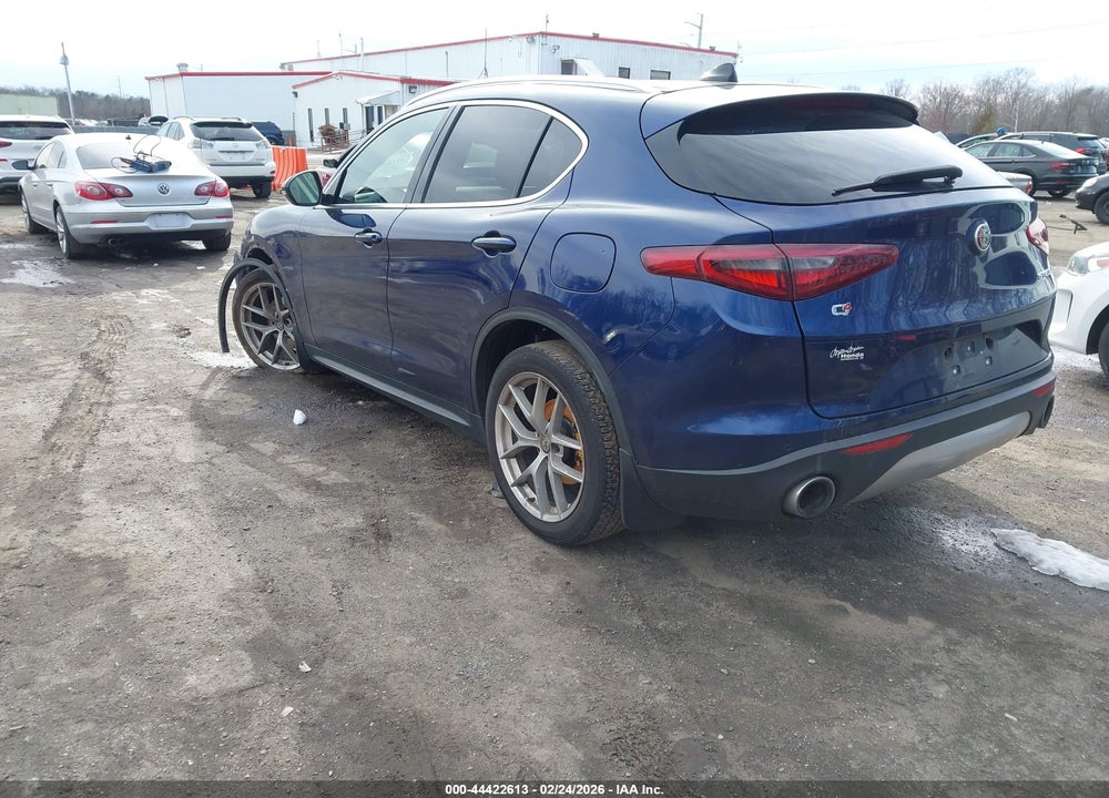 2018 ALFA ROMEO STELVIO TI AWD VIN: ZASFAKBN6J7B93086