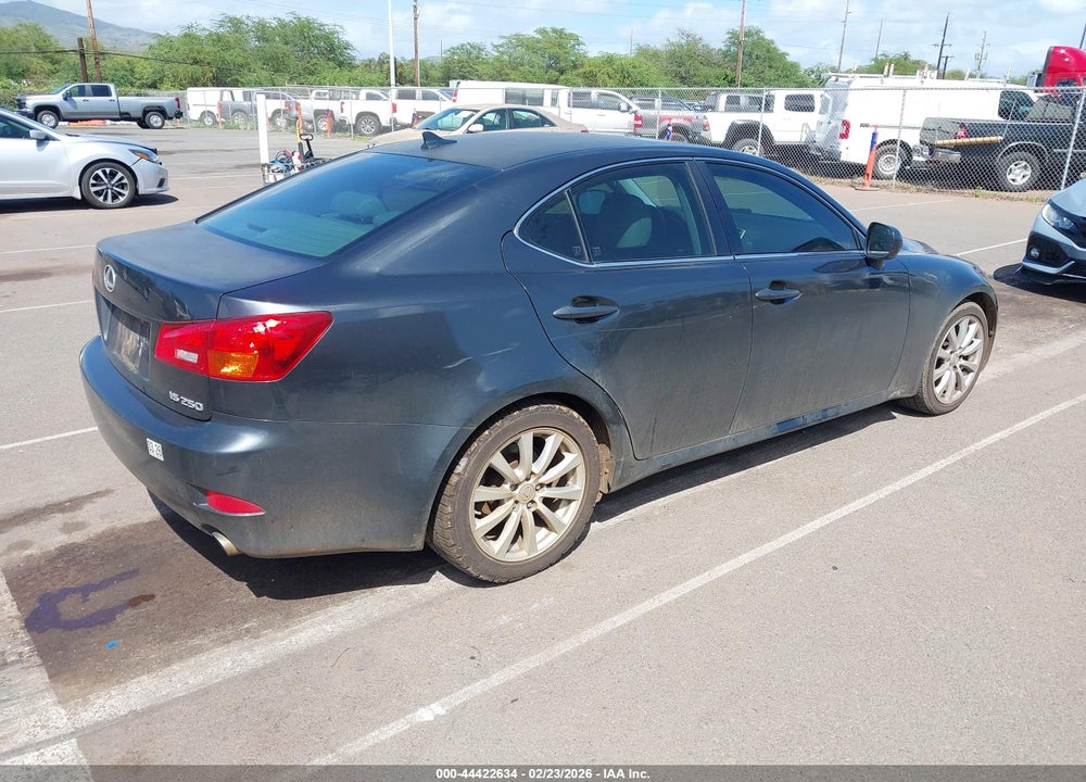 2007 LEXUS IS 250 VIN: JTHBK262372032719
