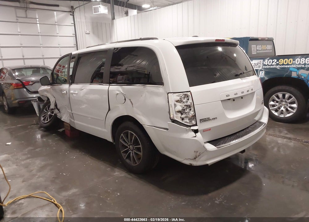 2017 DODGE GRAND CARAVAN SXT VIN: 2C4RDGCGXHR664644