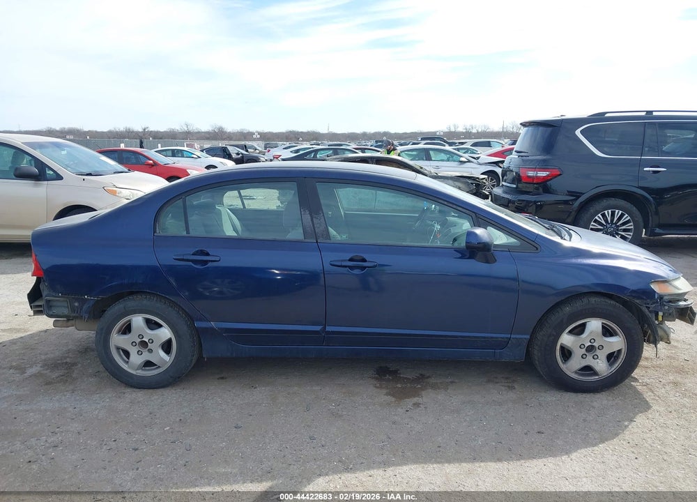 2009 HONDA CIVIC LX VIN: 2HGFA16589H516603