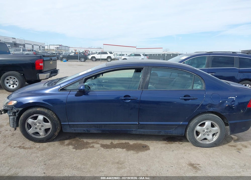 2009 HONDA CIVIC LX VIN: 2HGFA16589H516603