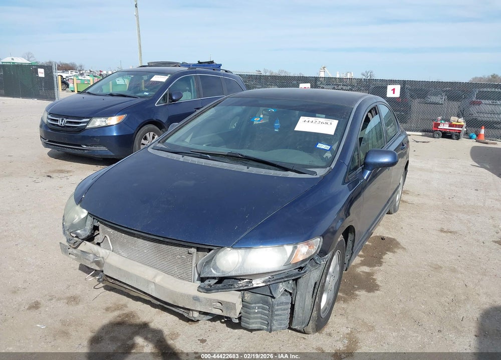 2009 HONDA CIVIC LX VIN: 2HGFA16589H516603