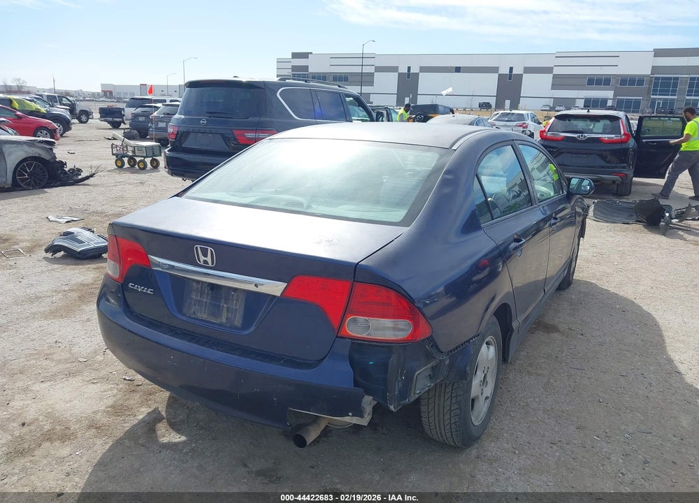 2009 HONDA CIVIC LX VIN: 2HGFA16589H516603