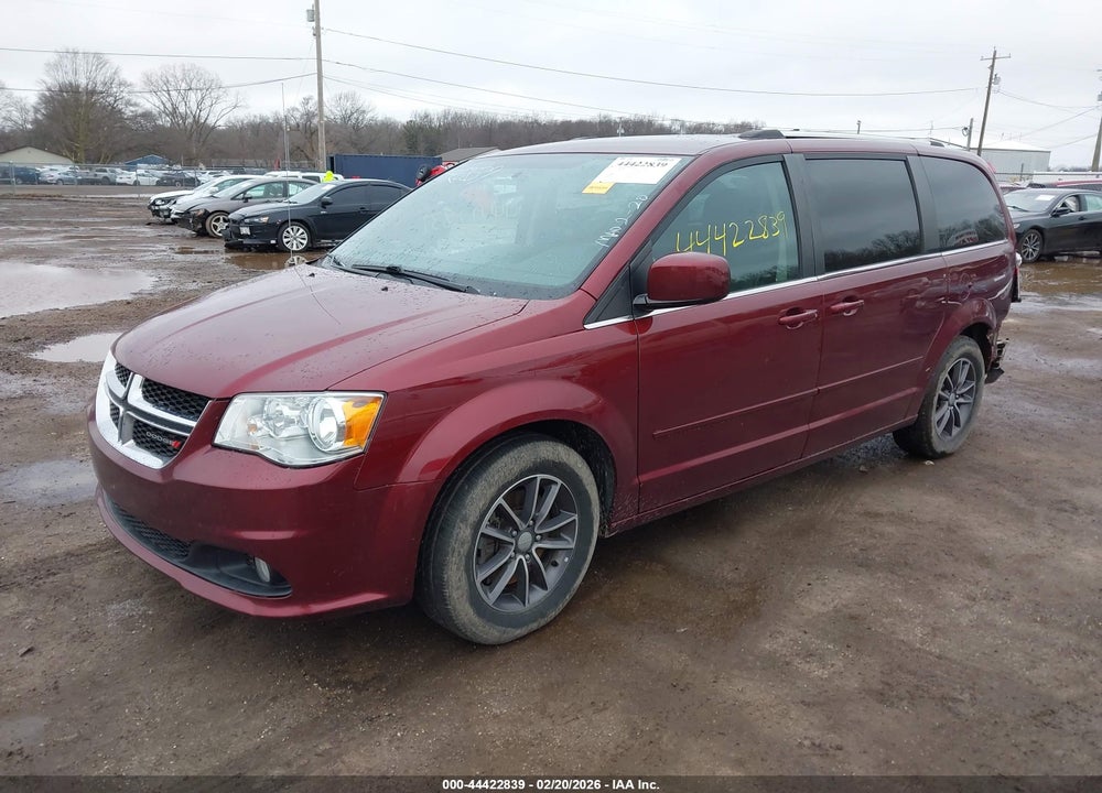 2017 DODGE GRAND CARAVAN SXT VIN: 2C4RDGCG1HR699718