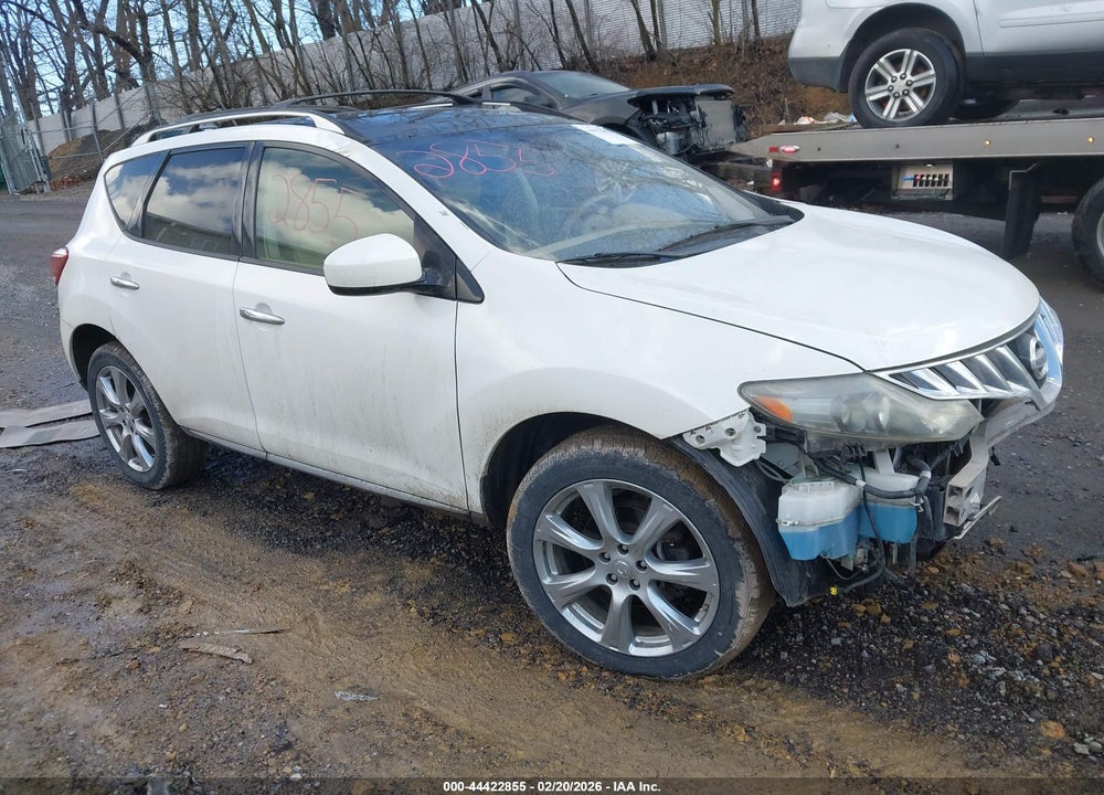 2014 NISSAN MURANO S VIN: JN8AZ1MW2EW521356