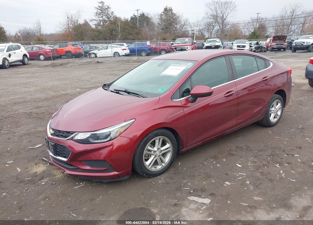 2016 CHEVROLET CRUZE LT AUTO VIN: 1G1BE5SM5G7263232