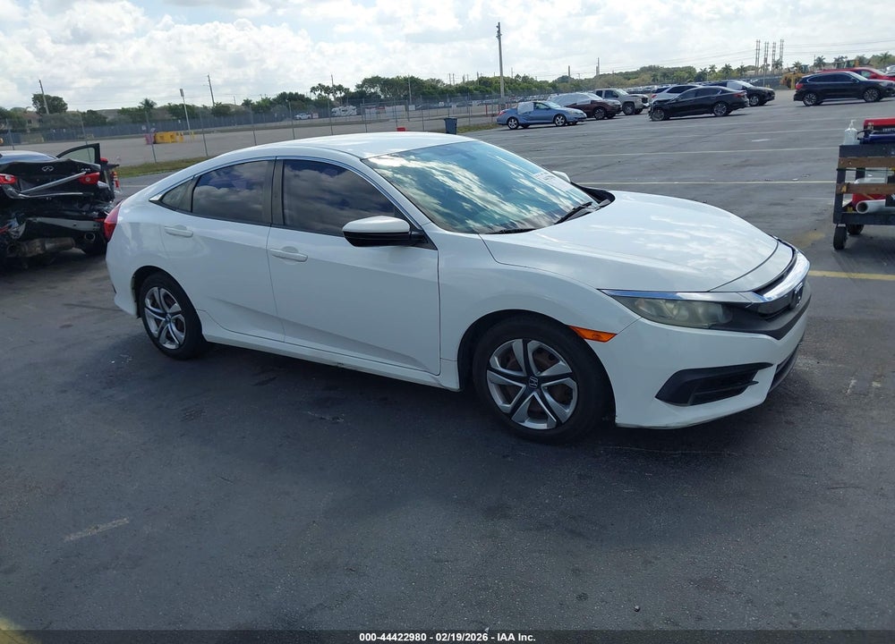 2016 HONDA CIVIC LX VIN: 19XFC2F5XGE082806