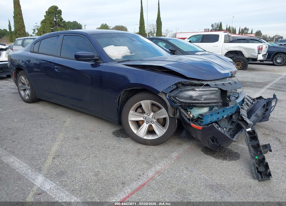 2016 DODGE CHARGER SXT VIN: 2C3CDXHG9GH210845