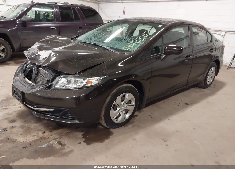 2014 HONDA CIVIC LX VIN: 2HGFB2F52EH502645