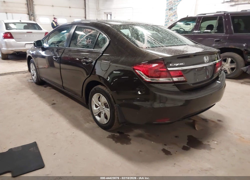 2014 HONDA CIVIC LX VIN: 2HGFB2F52EH502645