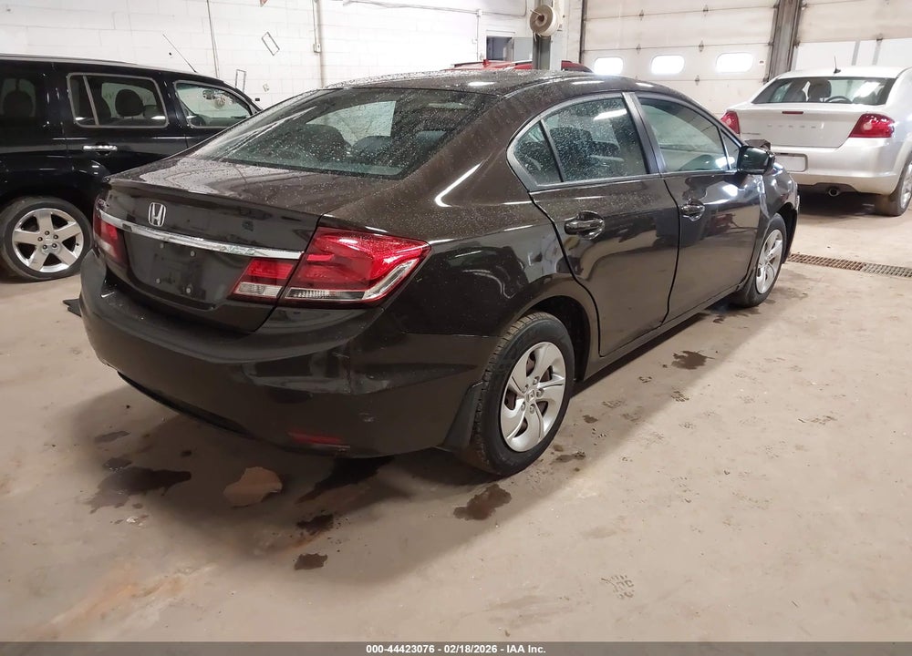 2014 HONDA CIVIC LX VIN: 2HGFB2F52EH502645