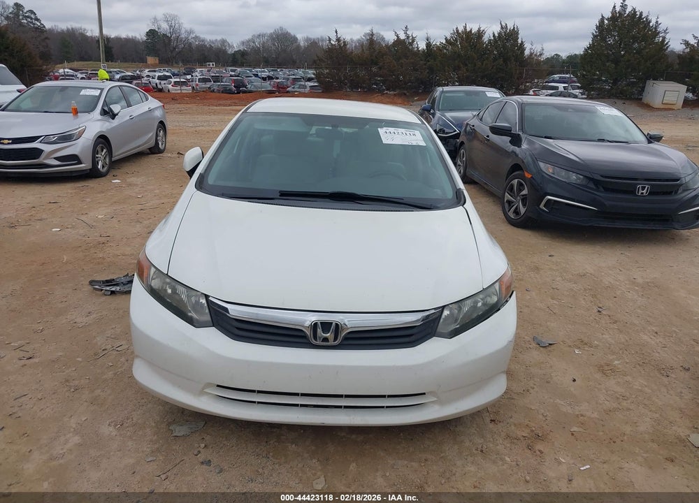 2012 HONDA CIVIC LX VIN: 2HGFB2F59CH311835