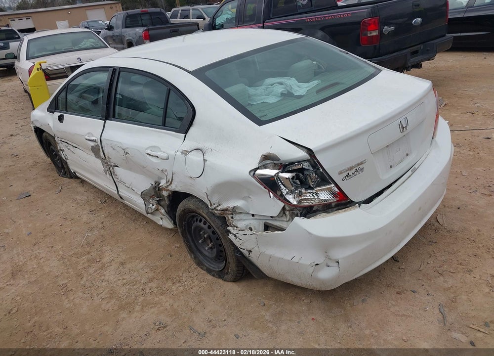 2012 HONDA CIVIC LX VIN: 2HGFB2F59CH311835