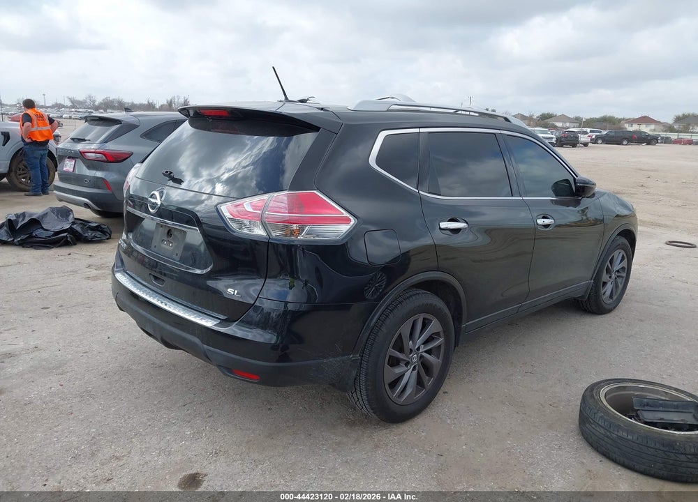 2016 NISSAN ROGUE SL VIN: 5N1AT2MT5GC890947