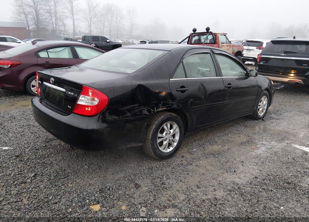 2004 TOYOTA CAMRY LE V6 VIN: 4T1BF30K64U077590