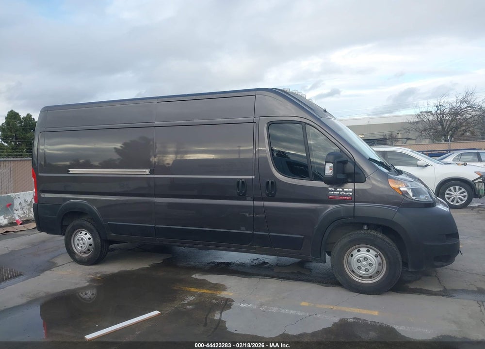 2021 RAM PROMASTER 2500 HIGH ROOF 159 WB VIN: 3C6LRVDG0ME512305