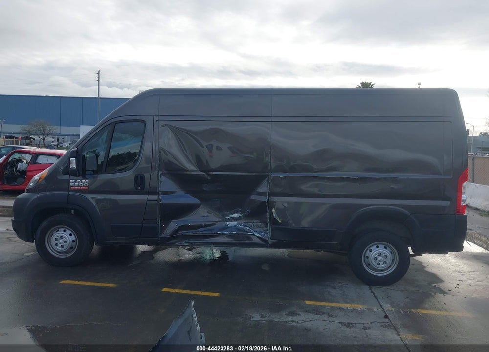 2021 RAM PROMASTER 2500 HIGH ROOF 159 WB VIN: 3C6LRVDG0ME512305