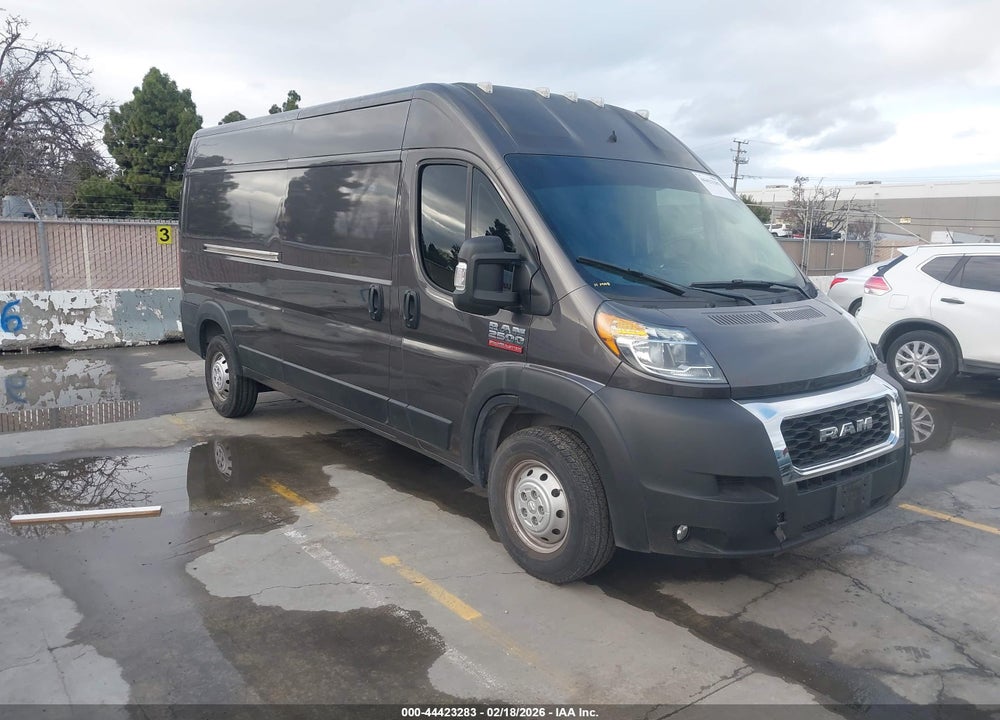 2021 RAM PROMASTER 2500 HIGH ROOF 159 WB VIN: 3C6LRVDG0ME512305