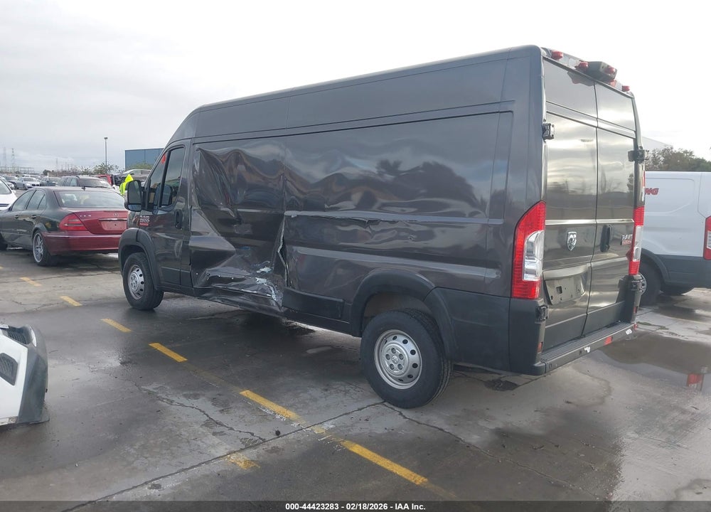 2021 RAM PROMASTER 2500 HIGH ROOF 159 WB VIN: 3C6LRVDG0ME512305
