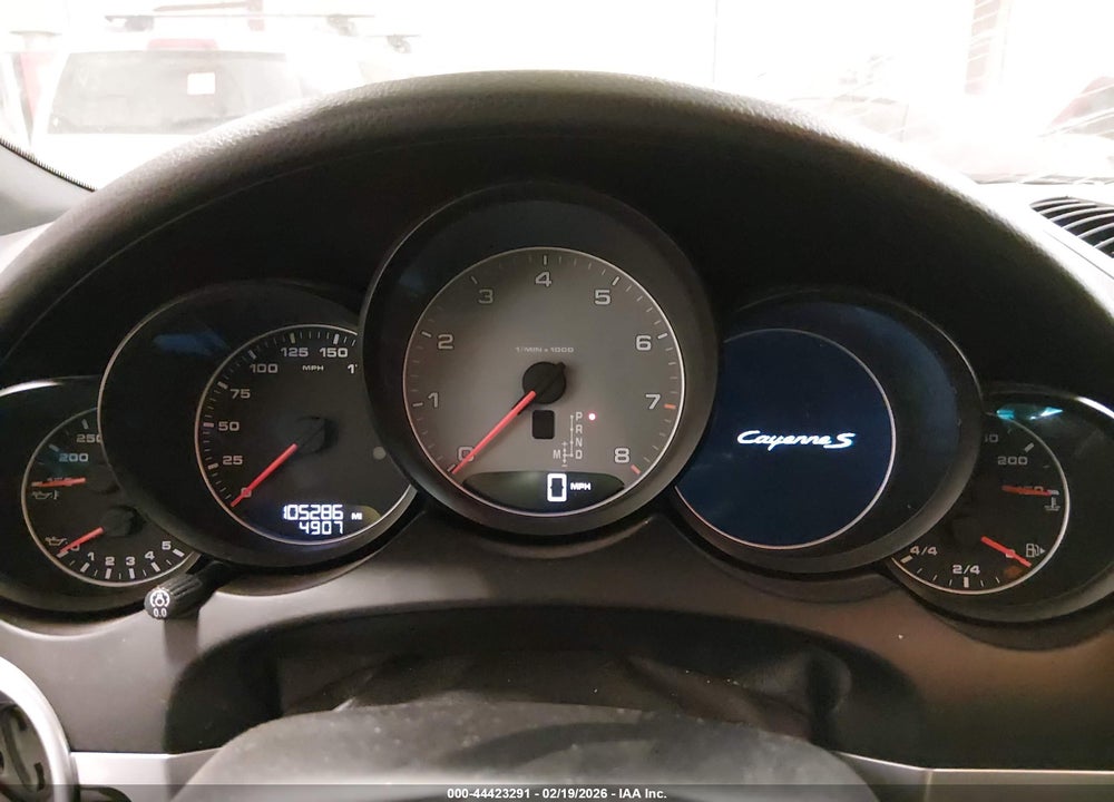2017 PORSCHE CAYENNE S VIN: WP1AB2A26HLA53109