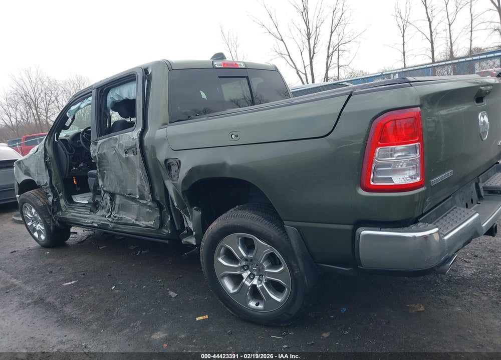 2021 RAM 1500 BIG HORN  4X4 5'7 BOX VIN: 1C6SRFFM7MN706281