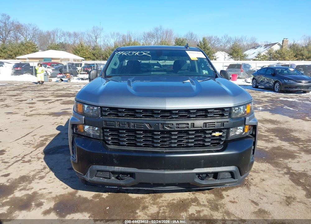 2021 CHEVROLET SILVERADO 1500 4WD  LONG BED WT VIN: 3GCNYAEK1MG373998