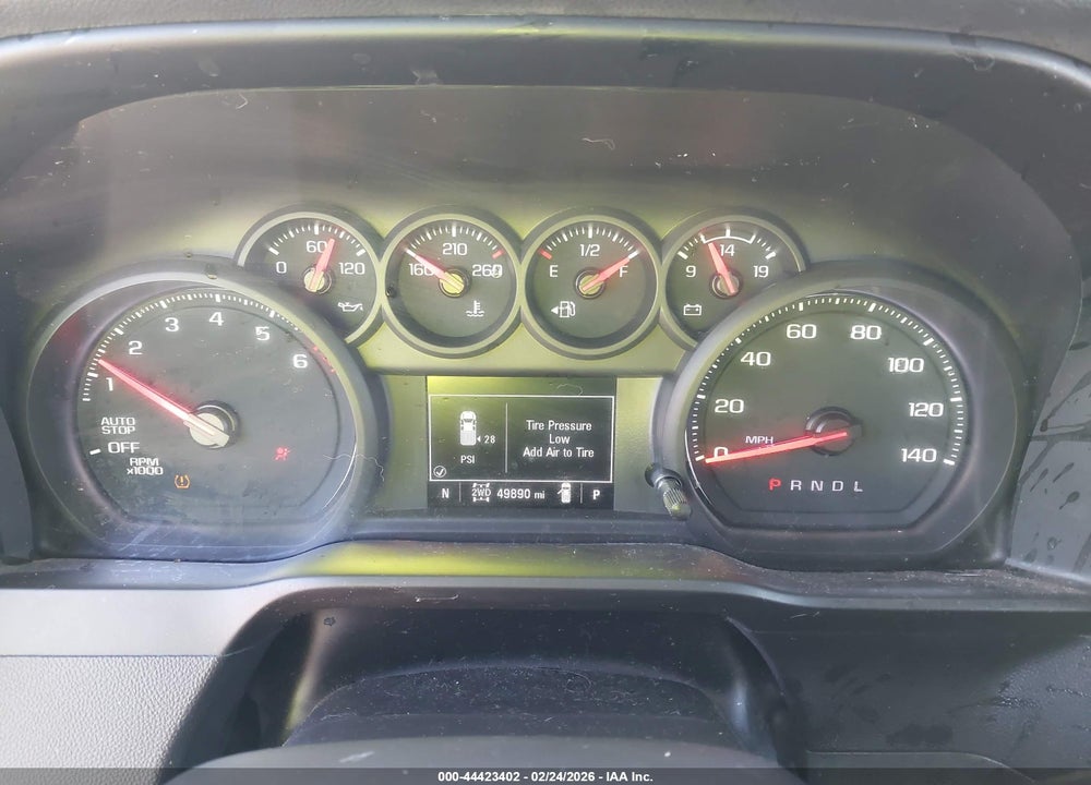 2021 CHEVROLET SILVERADO 1500 4WD  LONG BED WT VIN: 3GCNYAEK1MG373998