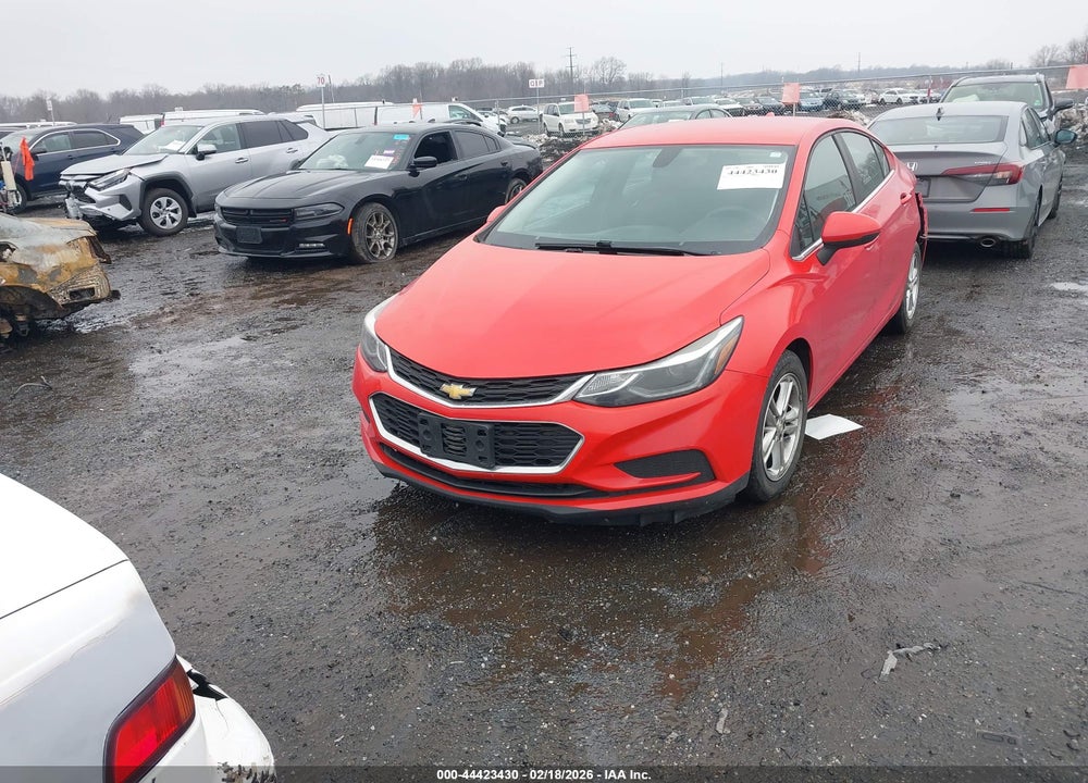 2018 CHEVROLET CRUZE LT AUTO VIN: 1G1BE5SM8J7119522