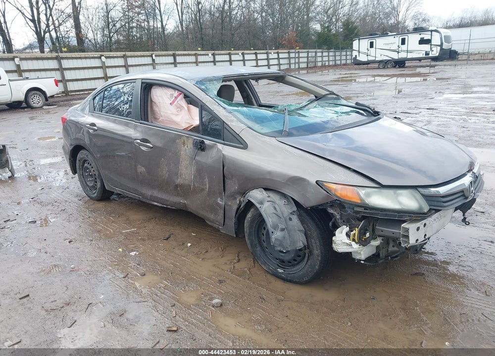 2012 HONDA CIVIC LX VIN: 2HGFB2F54CH599635