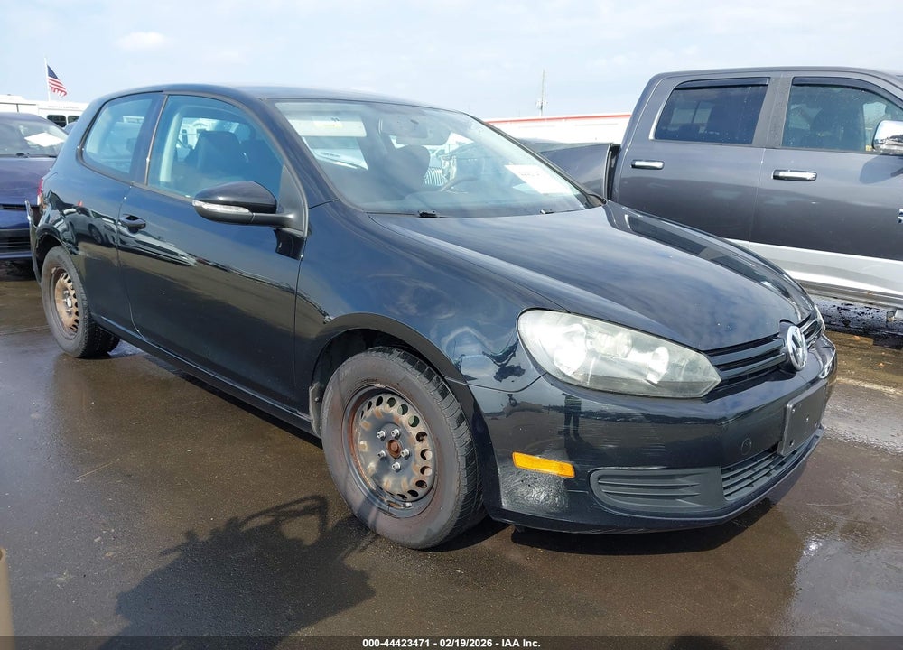 2010 VOLKSWAGEN GOLF 2-DOOR VIN: WVWBA7AJ0AW415873