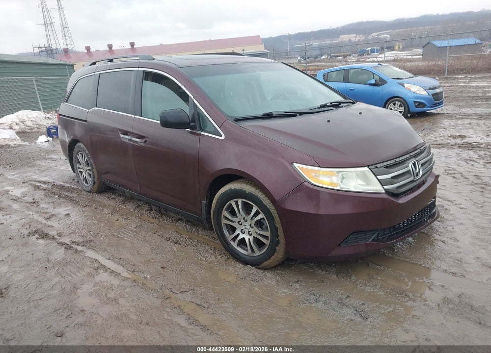 2011 HONDA ODYSSEY EX-L VIN: 5FNRL5H60BB075161
