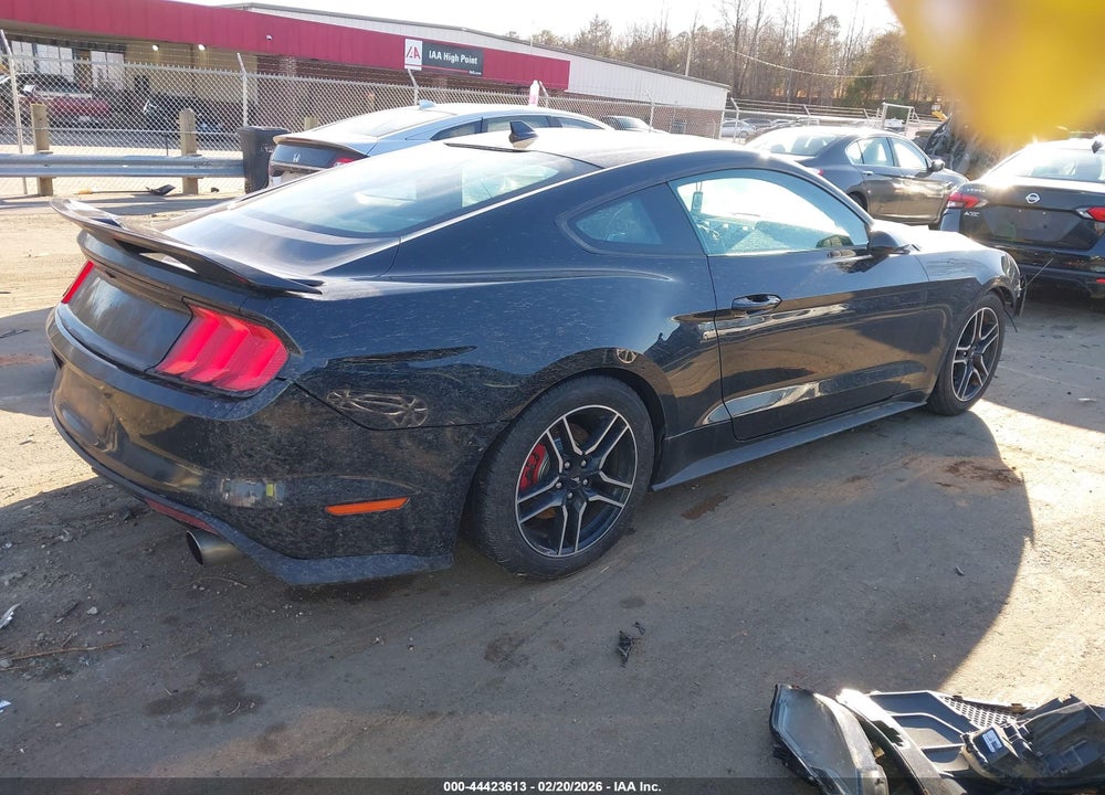 2020 FORD MUSTANG ECOBOOST FASTBACK VIN: 1FA6P8TH4L5162586
