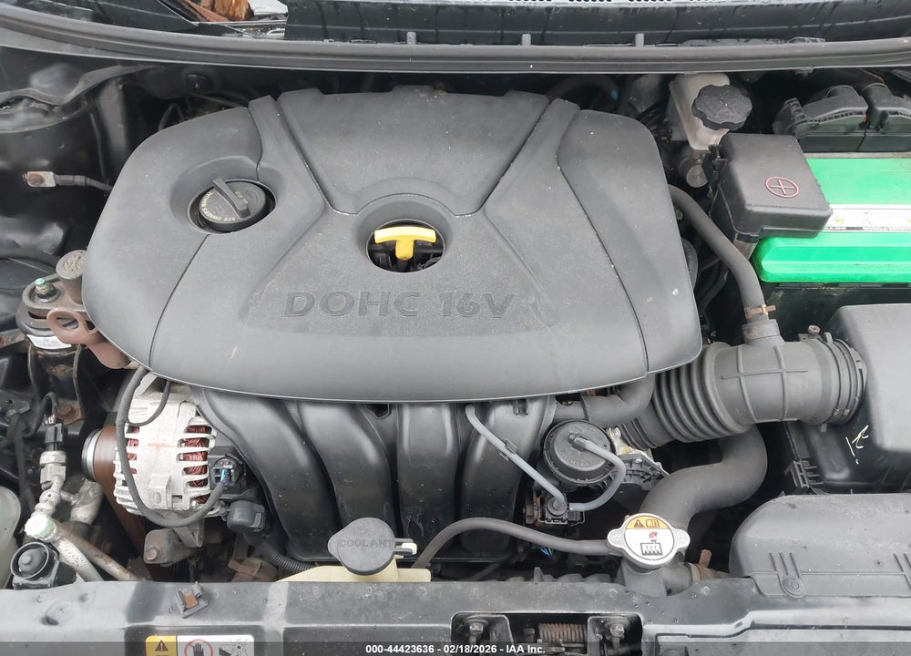 2012 HYUNDAI ELANTRA LIMITED (ULSAN PLANT) VIN: KMHDH4AE0CU361863