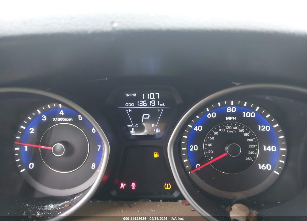 2012 HYUNDAI ELANTRA LIMITED (ULSAN PLANT) VIN: KMHDH4AE0CU361863