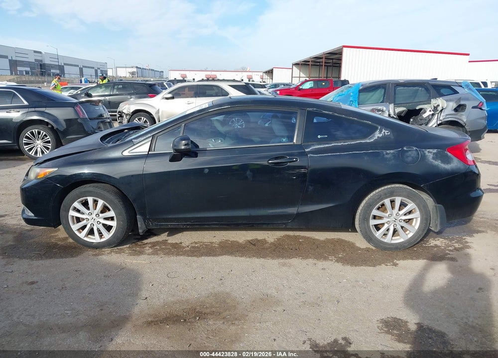 2012 HONDA CIVIC EX VIN: 2HGFG3B81CH507792