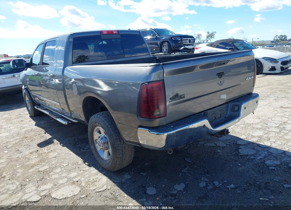 2011 RAM 2500 SLT VIN: 3D7UT2HL2BG581198