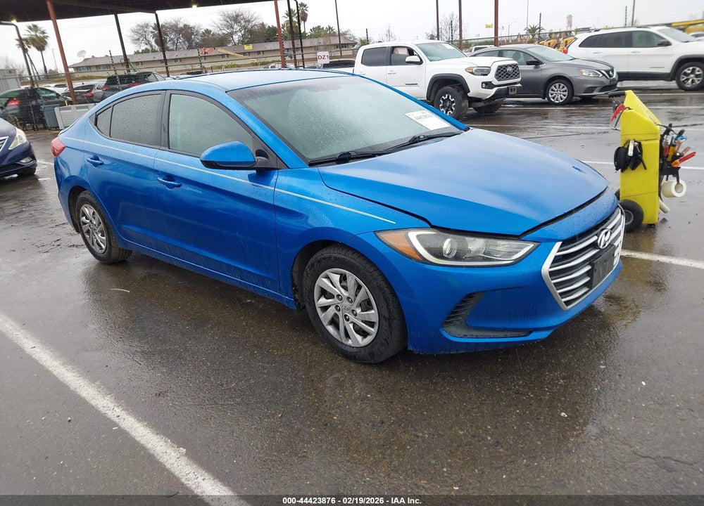 2017 HYUNDAI ELANTRA SE VIN: 5NPD74LF6HH095876