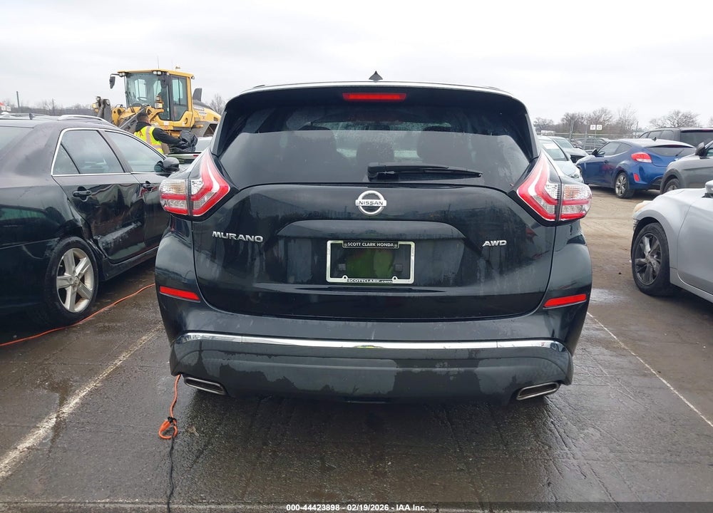 2016 NISSAN MURANO PLATINUM/S/SL/SV VIN: 5N1AZ2MH9GN110544