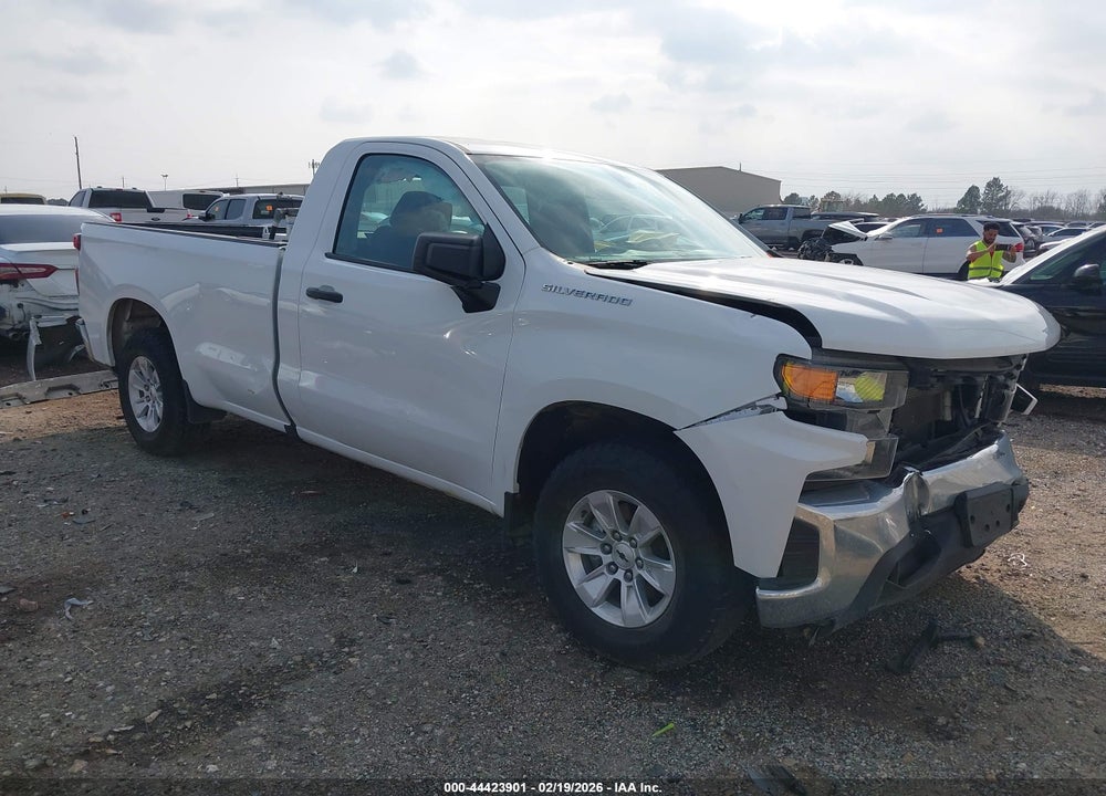 2021 CHEVROLET SILVERADO 1500 2WD  LONG BED WT VIN: 3GCNWAEFXMG417716