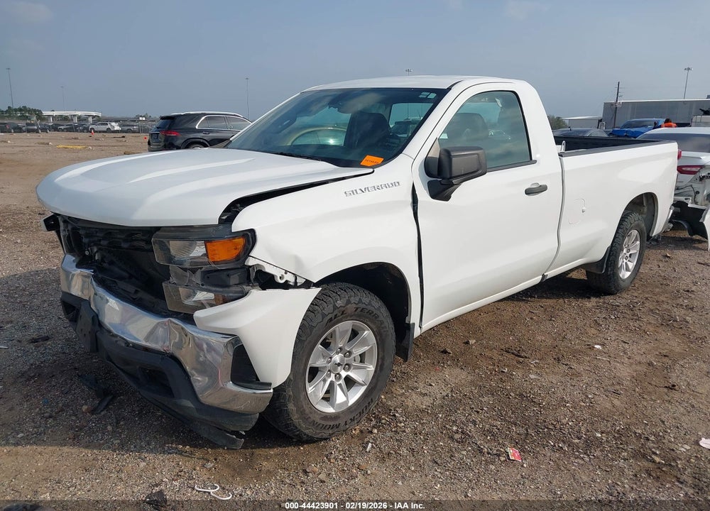 2021 CHEVROLET SILVERADO 1500 2WD  LONG BED WT VIN: 3GCNWAEFXMG417716