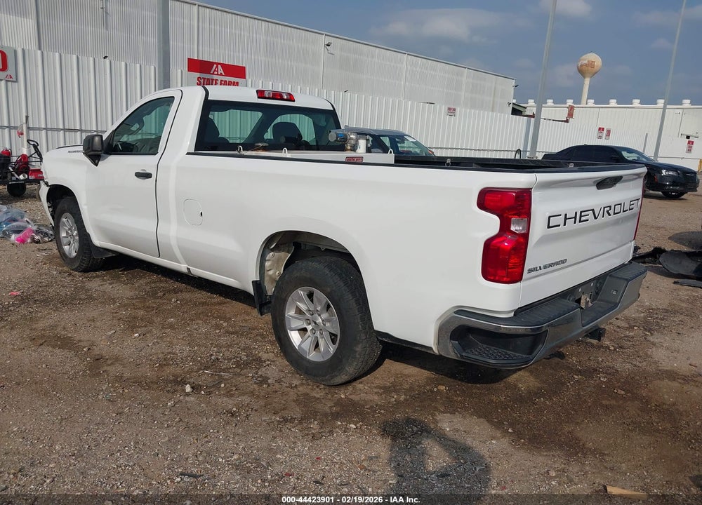2021 CHEVROLET SILVERADO 1500 2WD  LONG BED WT VIN: 3GCNWAEFXMG417716