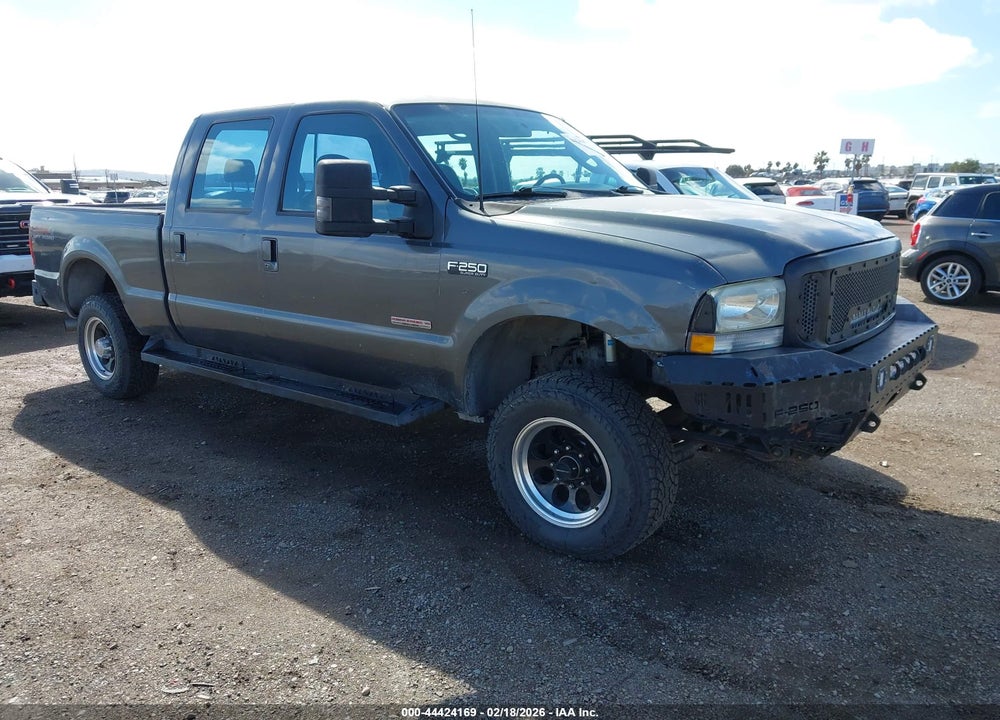 2004 FORD F-250 LARIAT/XL/XLT VIN: 1FTNW21P54EC08539