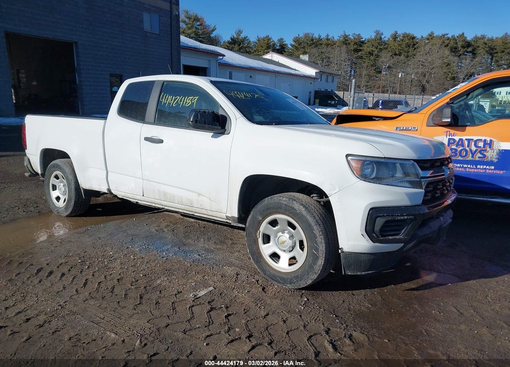 2021 CHEVROLET COLORADO 2WD  LONG BOX WT VIN: 1GCHSBEA5M1292125