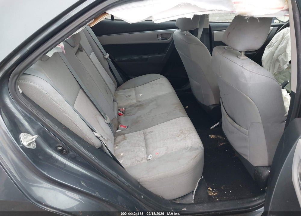 2015 TOYOTA COROLLA LE VIN: 2T1BURHE4FC326691