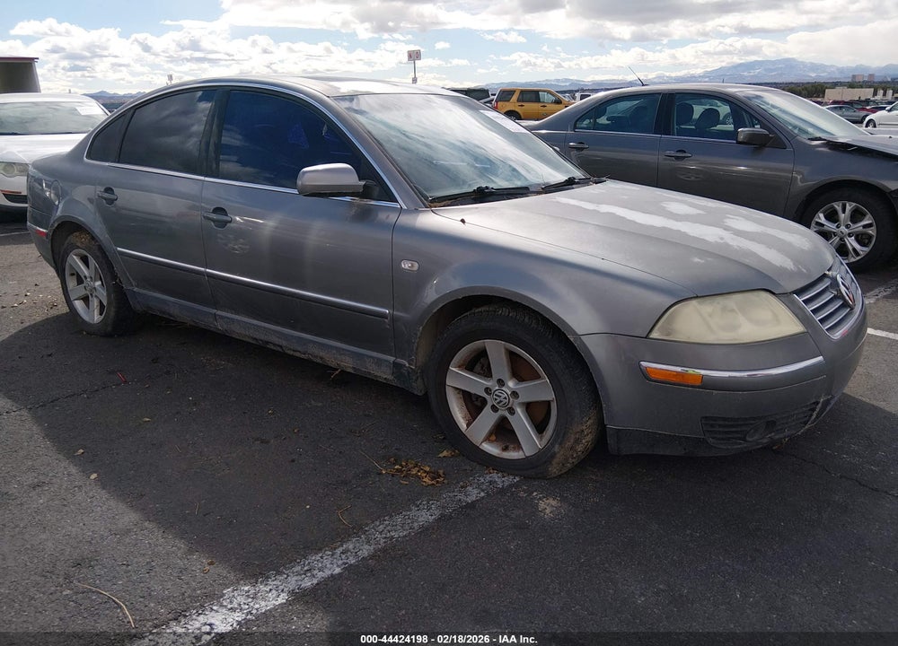 2004 VOLKSWAGEN PASSAT GLX VIN: WVWRH63B94P145065