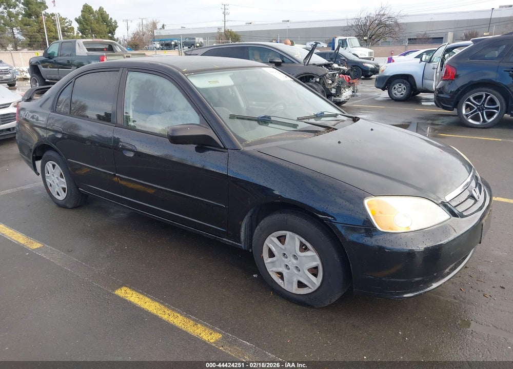 2003 HONDA CIVIC LX VIN: JHMES16563S000472