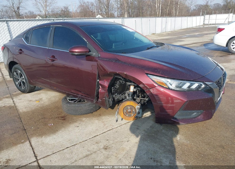 2020 NISSAN SENTRA SV XTRONIC CVT VIN: 3N1AB8CV9LY205530