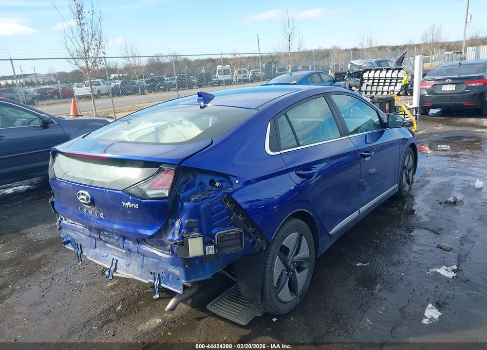 2022 HYUNDAI IONIQ HYBRID SEL VIN: KMHC85LC4NU269719