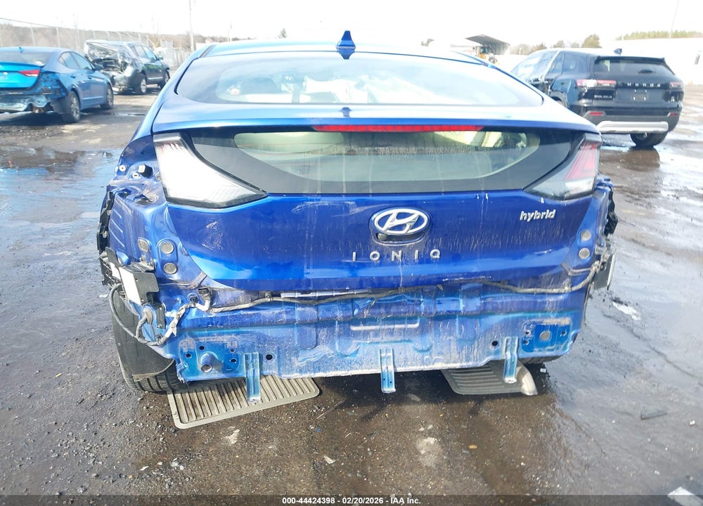 2022 HYUNDAI IONIQ HYBRID SEL VIN: KMHC85LC4NU269719