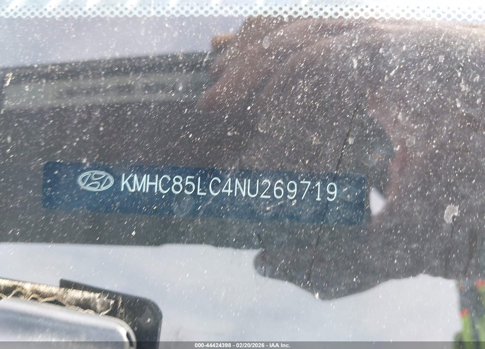2022 HYUNDAI IONIQ HYBRID SEL VIN: KMHC85LC4NU269719
